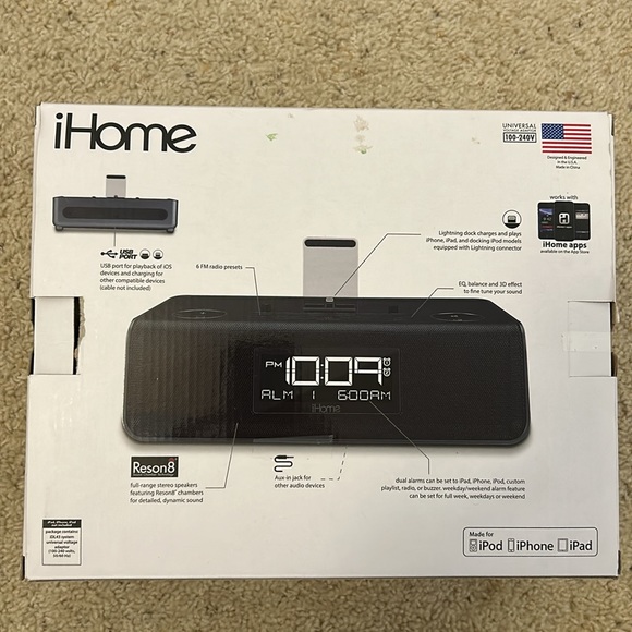 IHome docking station for iPhone or iPad - Picture 2 of 5